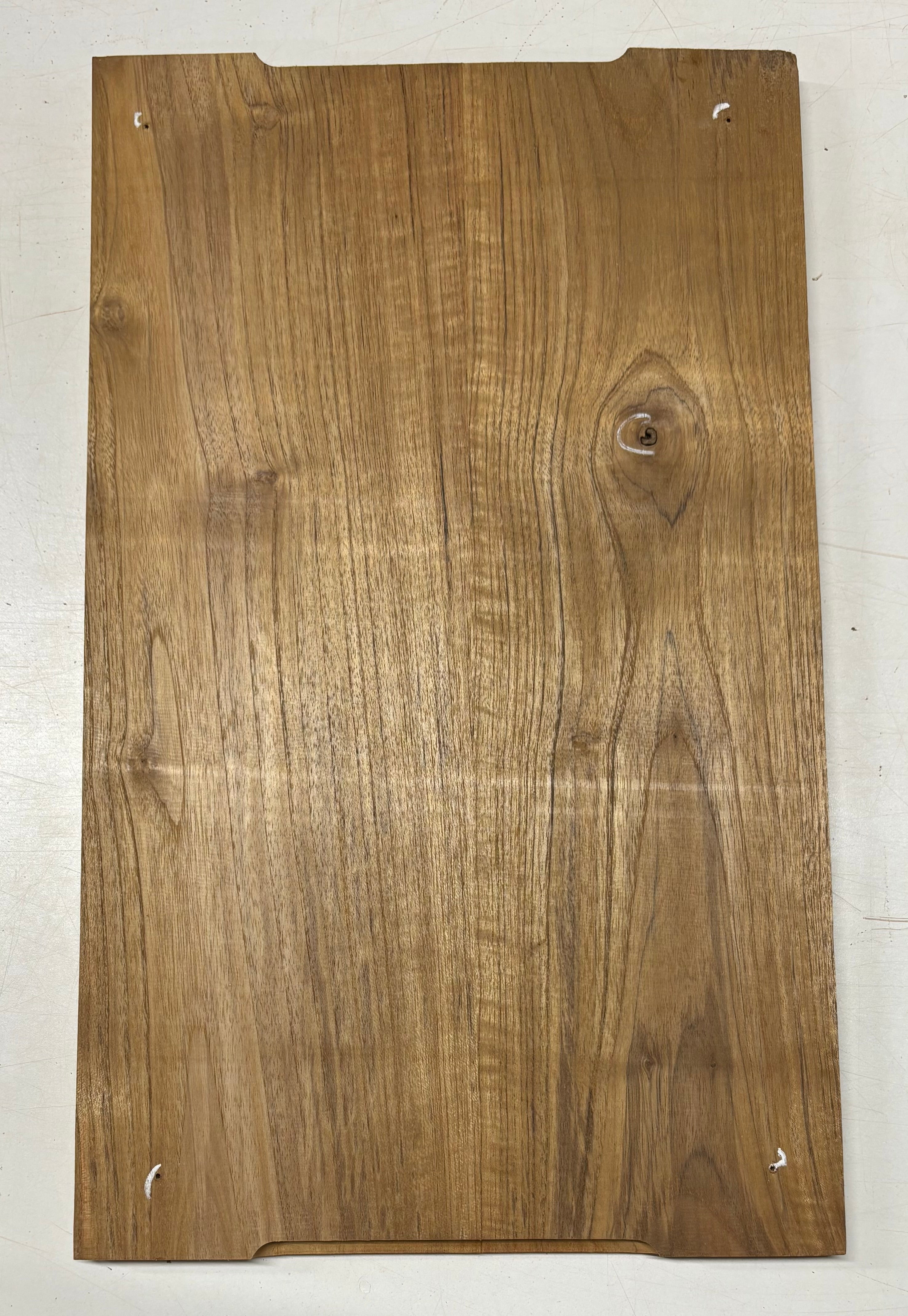 Teak Wood Chopping/Cutting Board (2 Piece- Glued)-20" x 12" x 5/8" #108 - Exotic Wood Zone