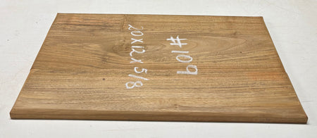 Teak Wood Chopping/Cutting Board (2 Piece- Glued)-20" x 12" x 5/8" #109 - Exotic Wood Zone