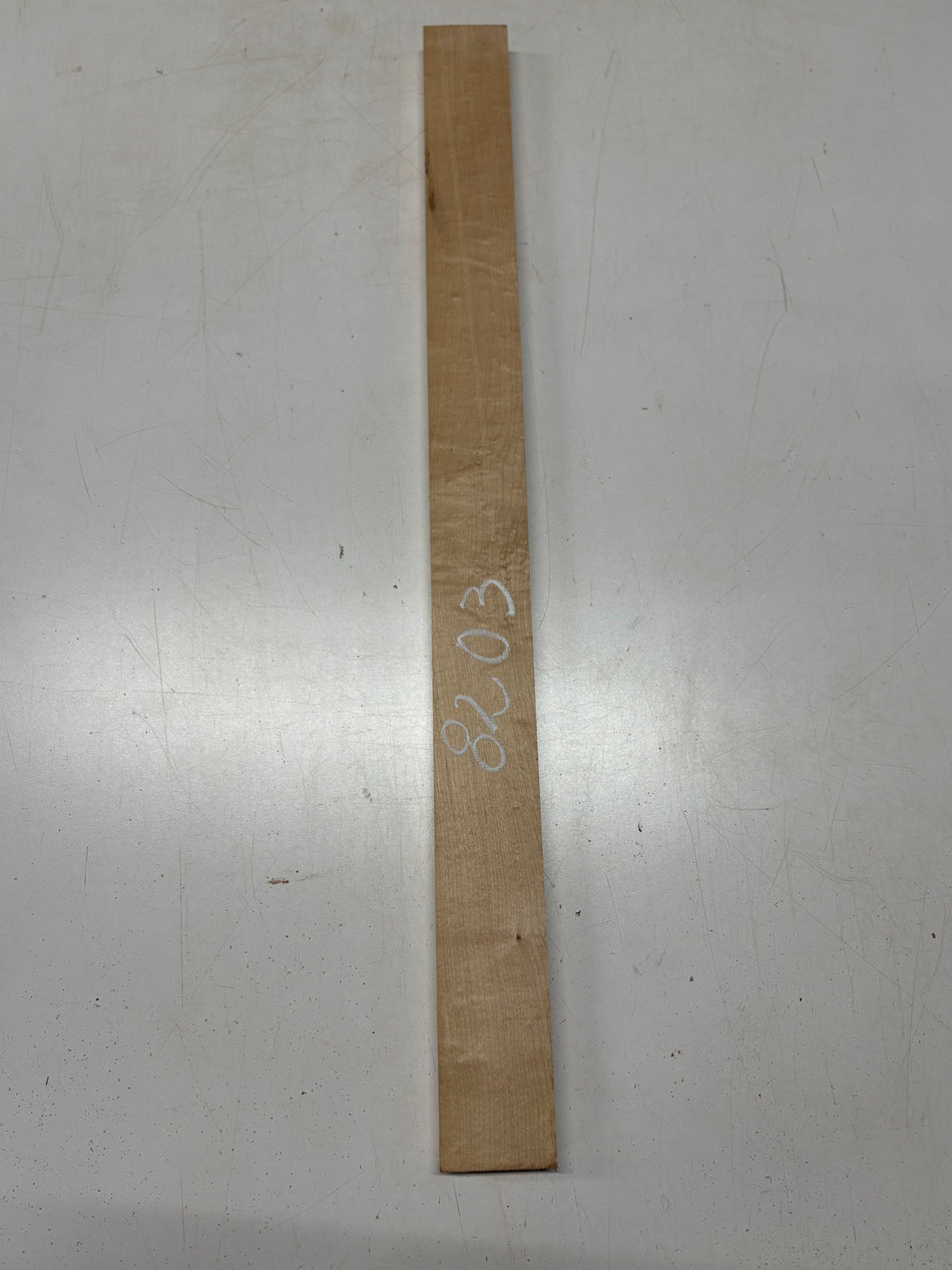 1 Pcs, Birdseye Maple Guitar Neck Blank 33"x 2-3/4"x 1"#8203 - Exotic Wood Zone
