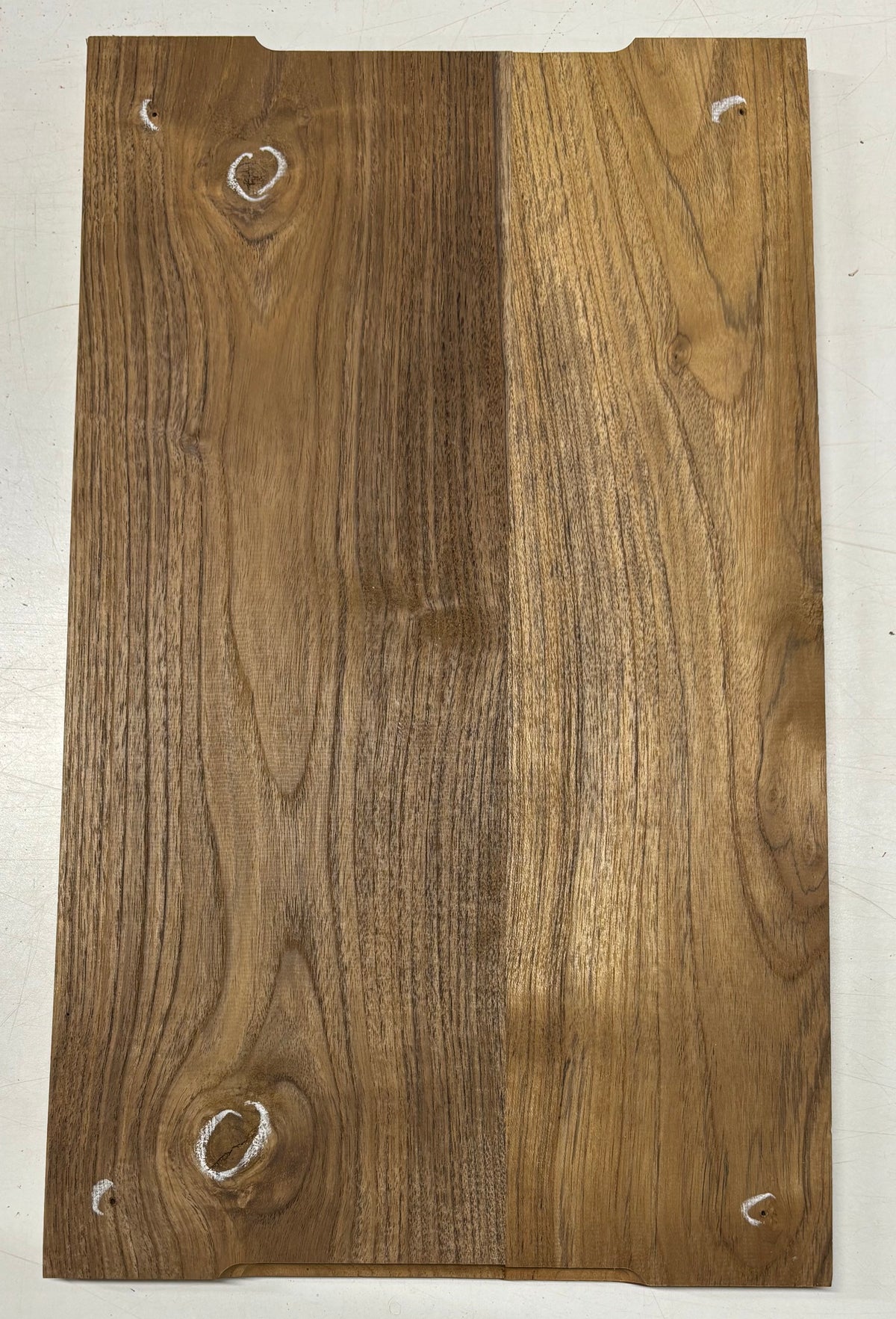 Teak Wood Chopping/Cutting Board (2 Piece- Glued)-20" x 12" x 5/8" #110 Exotic Wood Zone 