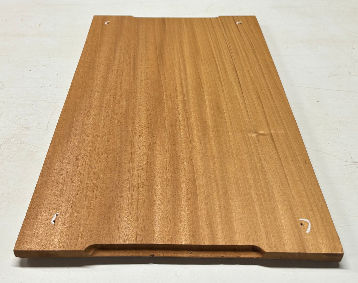 Honduras Mahogany Wood Chopping/Cutting Board (Single Piece)- 20" x 12" x 5/8" #201 - Exotic Wood Zone