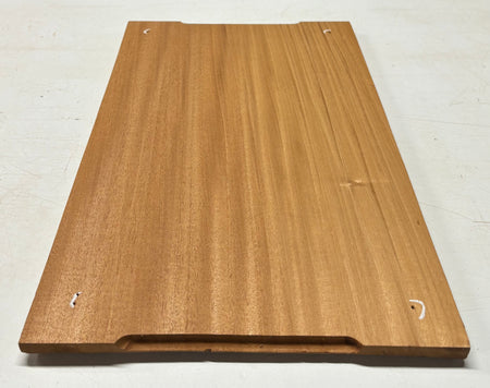 Honduras Mahogany Wood Chopping/Cutting Board (Single Piece)- 20" x 12" x 5/8" #201 - Exotic Wood Zone