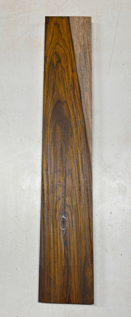 Cocobolo Lumber Board 28" x 4-7/8" x 3/4" #39 - Exotic Wood Zone