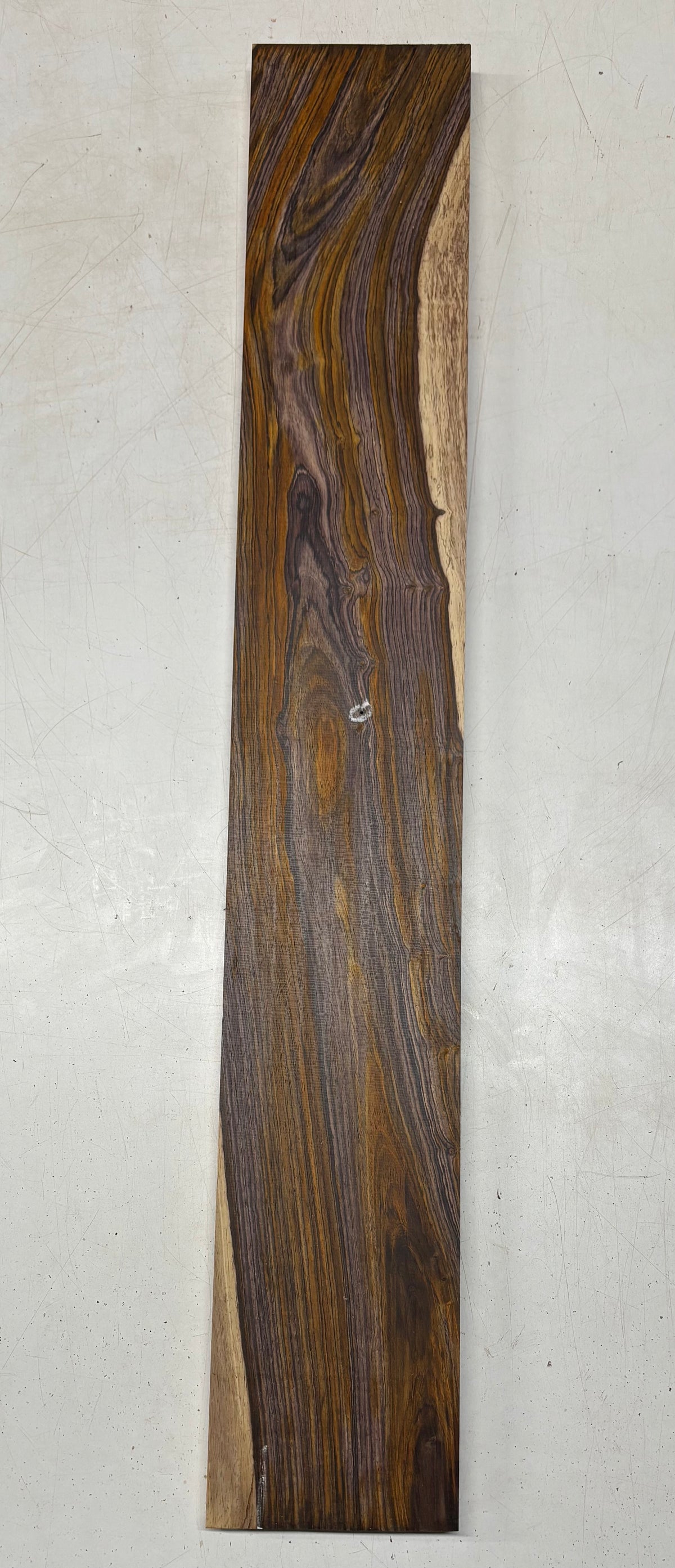 Cocobolo Lumber Board 37" x 5-1/2" x 1" #40 - Exotic Wood Zone