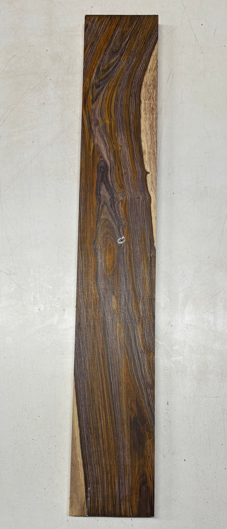 Cocobolo Lumber Board 37" x 5-1/2" x 1" #40 - Exotic Wood Zone