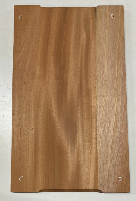 Honduras Mahogany Wood Chopping/Cutting Board (2 Piece- Glued)- 20" x 12" x 5/8" #205 - Exotic Wood Zone
