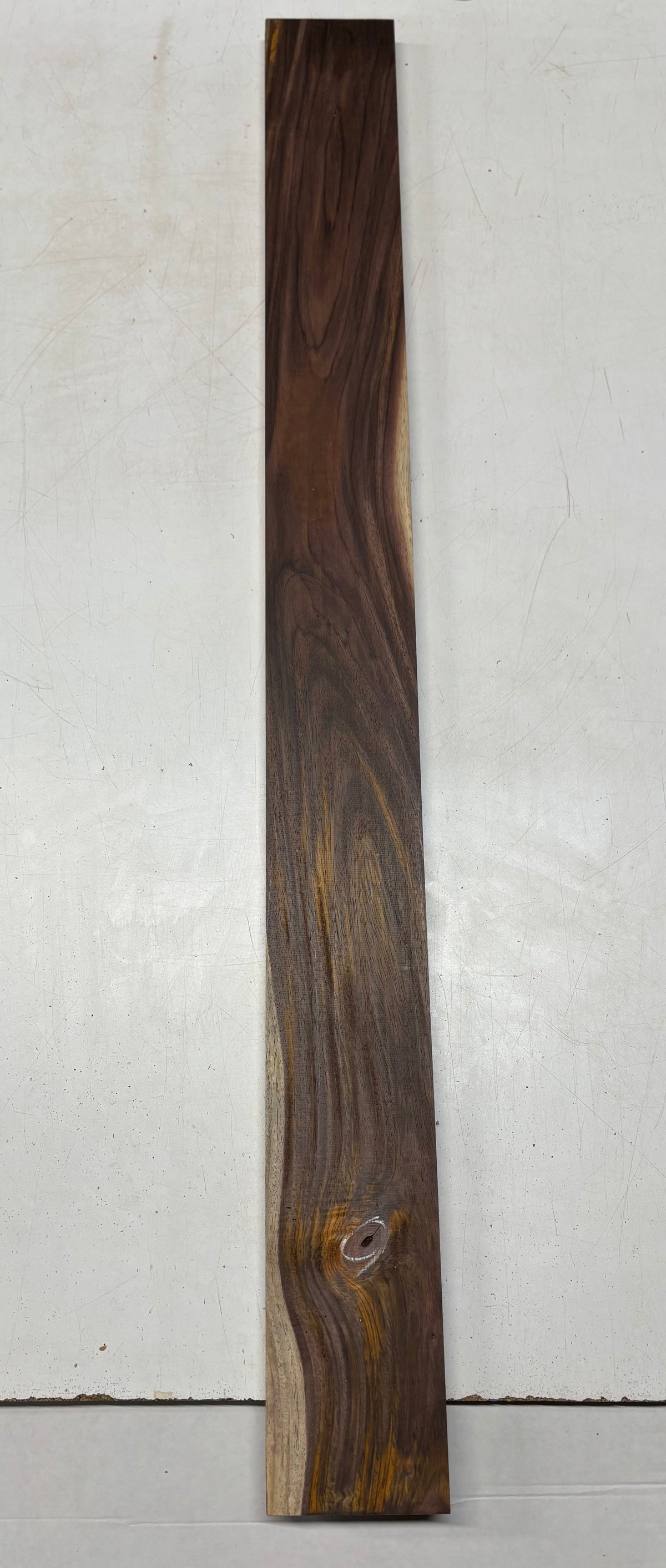 Cocobolo Lumber Board 48-7/8" x 4-3/4" x 1" #42 - Exotic Wood Zone