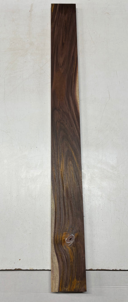 Cocobolo Lumber Board 48-7/8" x 4-3/4" x 1" #42 - Exotic Wood Zone