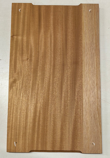 Honduras Mahogany Wood Chopping/Cutting Board (2 Piece- Glued)- 20" x 12" x 5/8" #206 - Exotic Wood Zone