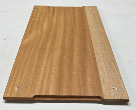 Honduras Mahogany Wood Chopping/Cutting Board (2 Piece- Glued)- 20" x 12" x 5/8" #206 - Exotic Wood Zone