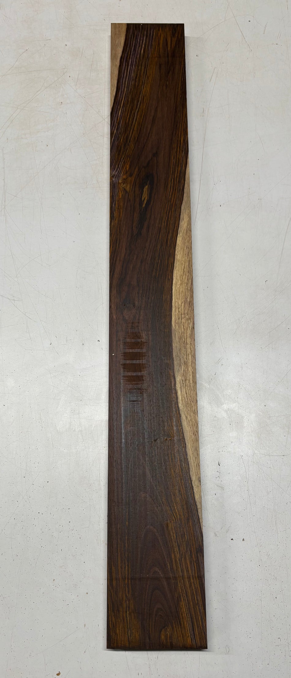 Cocobolo Lumber Board 37" x 4-3/4" x 1" #43