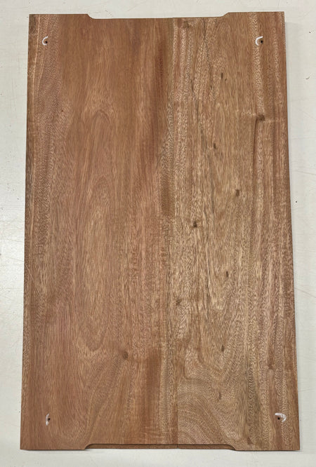 African Mahogany Wood Chopping/Cutting Board (2 Piece- Glued)- 20" x 12" x 5/8" #302 Exotic Wood Zone 