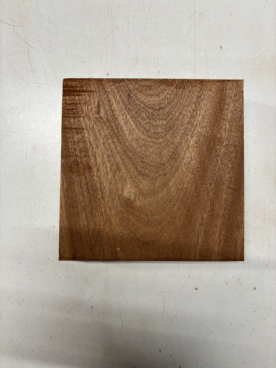 1 Piece, Sapele Bowl Blank 8"x8"x2" #5823