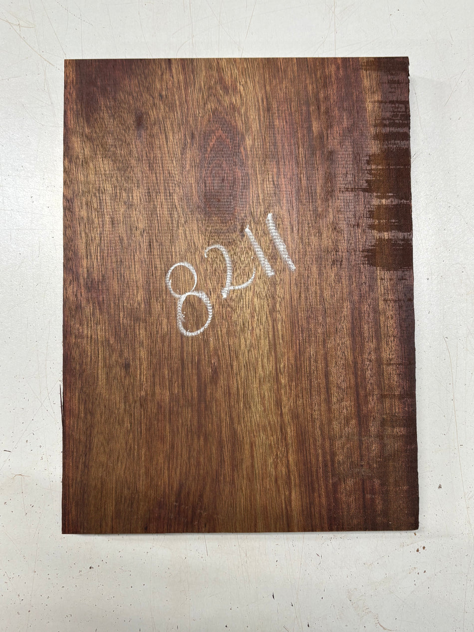1 Pcs, Bloodwood Lumber Board Blank 13"x 9-1/2"x 1"#8211 - Exotic Wood Zone