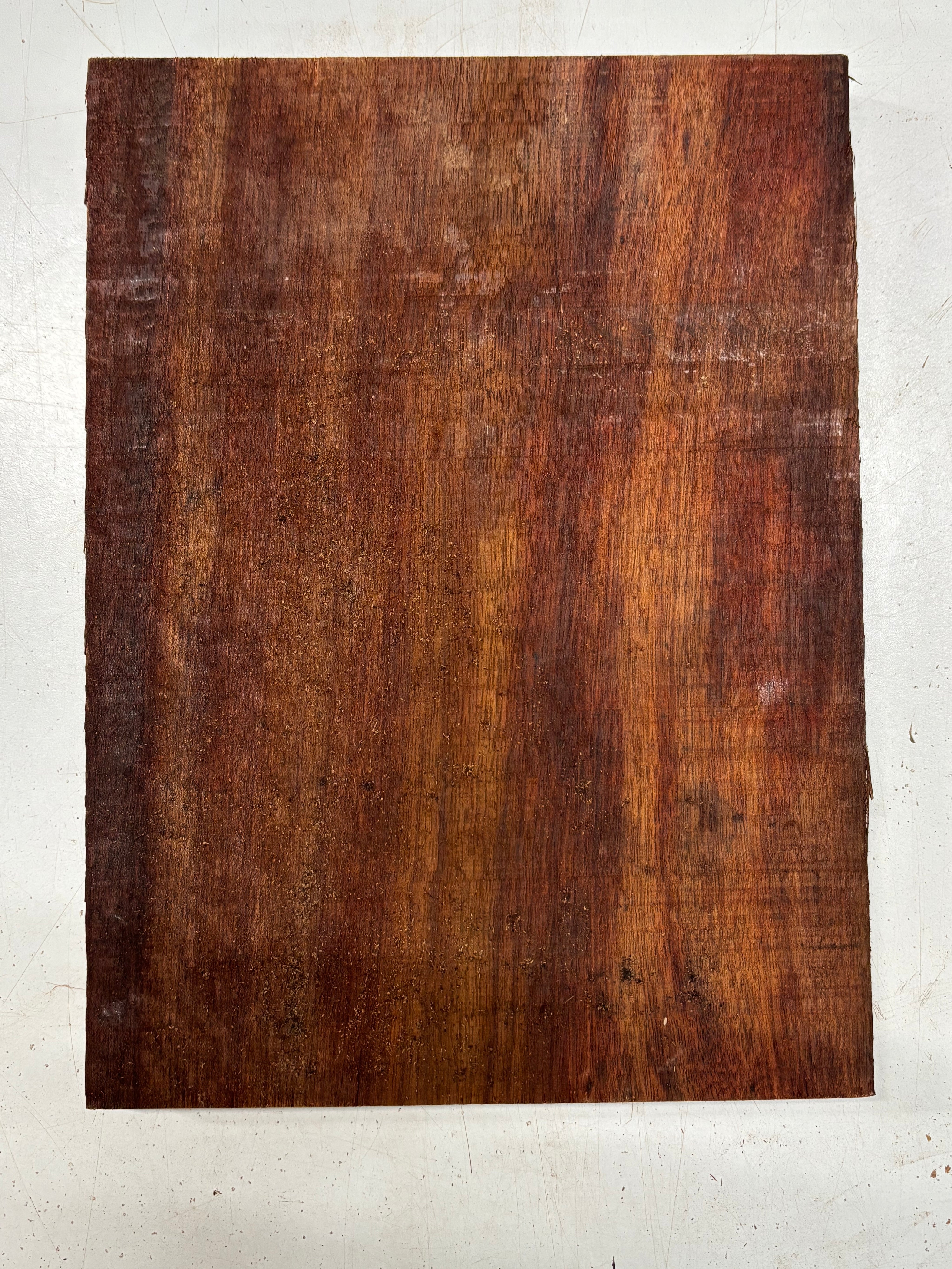 1 Pcs, Bloodwood Lumber Board Blank 13"x 9-1/2"x 1"#8211 - Exotic Wood Zone