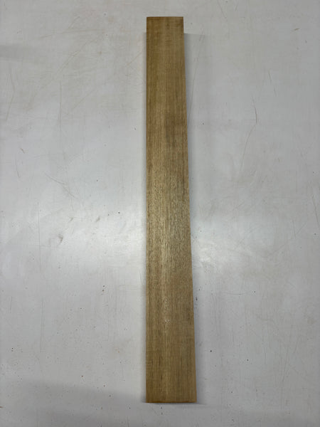 1 Piece, White Limba Guitar Neck Blank 32'x3-1/2'x1-7/8" #6565 - Exotic Wood Zone