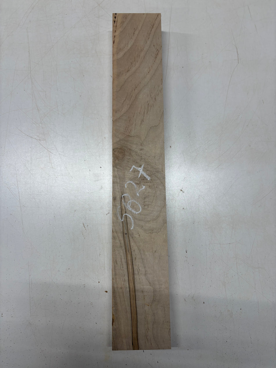 1 Piece, Ambrosia Maple Lumber Board Blank 25"x4"x1-7/8"#5827