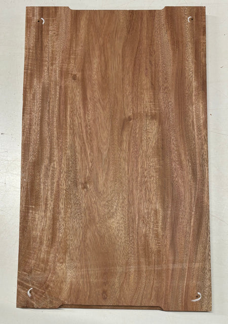 African Mahogany Wood Chopping/Cutting Board (Single Piece)- 20" x 12" x 5/8" #304 - Exotic Wood Zone