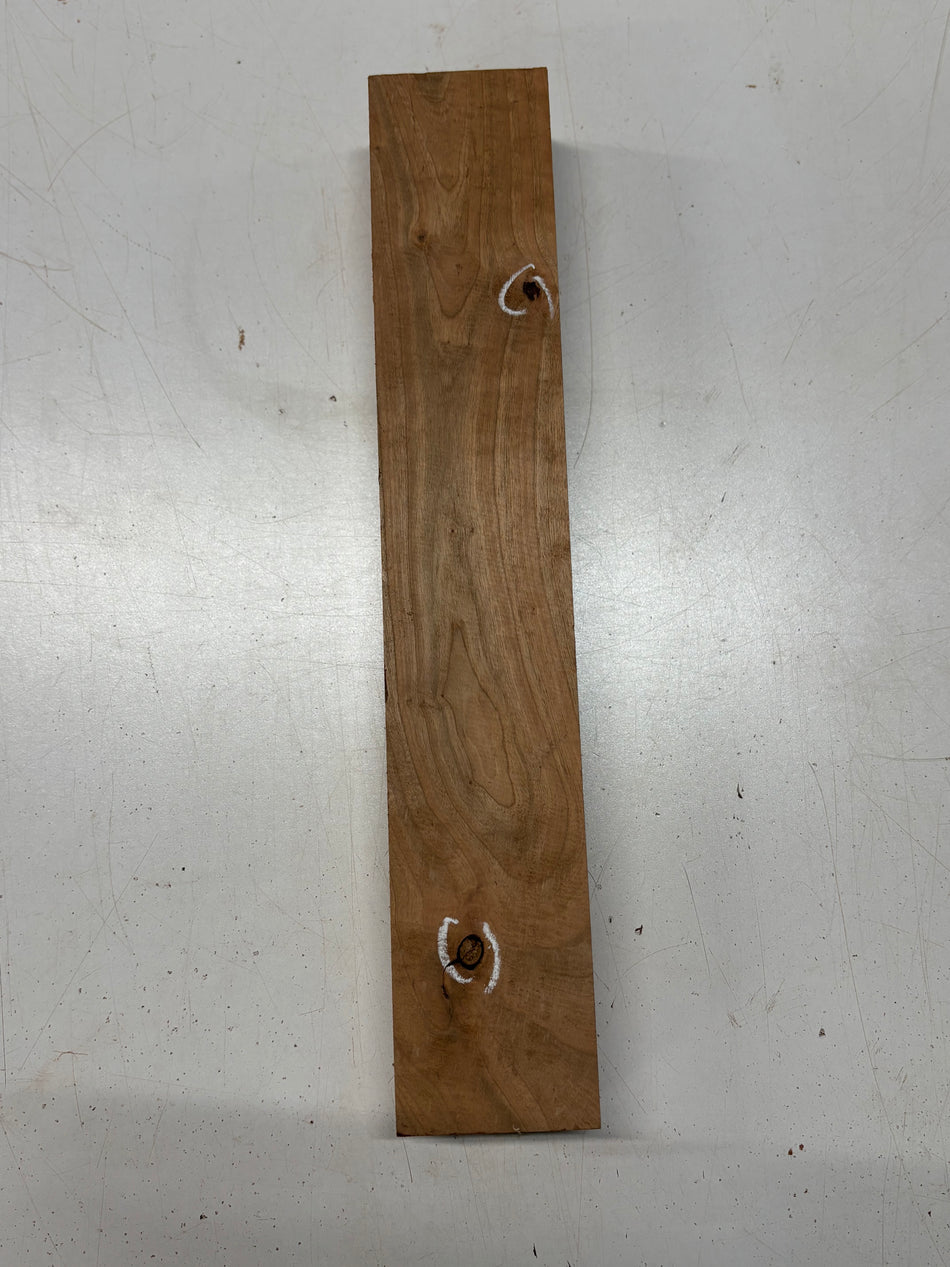 1 Pcs, Cherry Lumber Board Blank 16"x 2-7/8"x 2"#8216 - Exotic Wood Zone