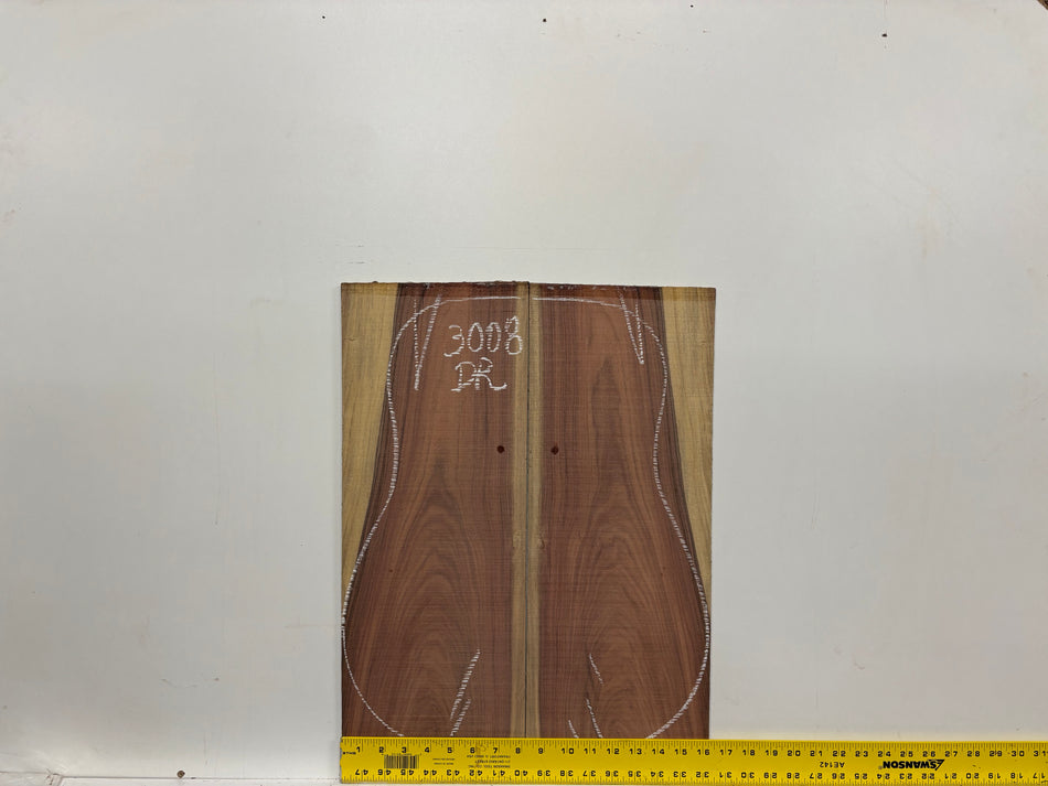 Pau Ferro Dreadnought Guitar Back and Side Defective Set #3008