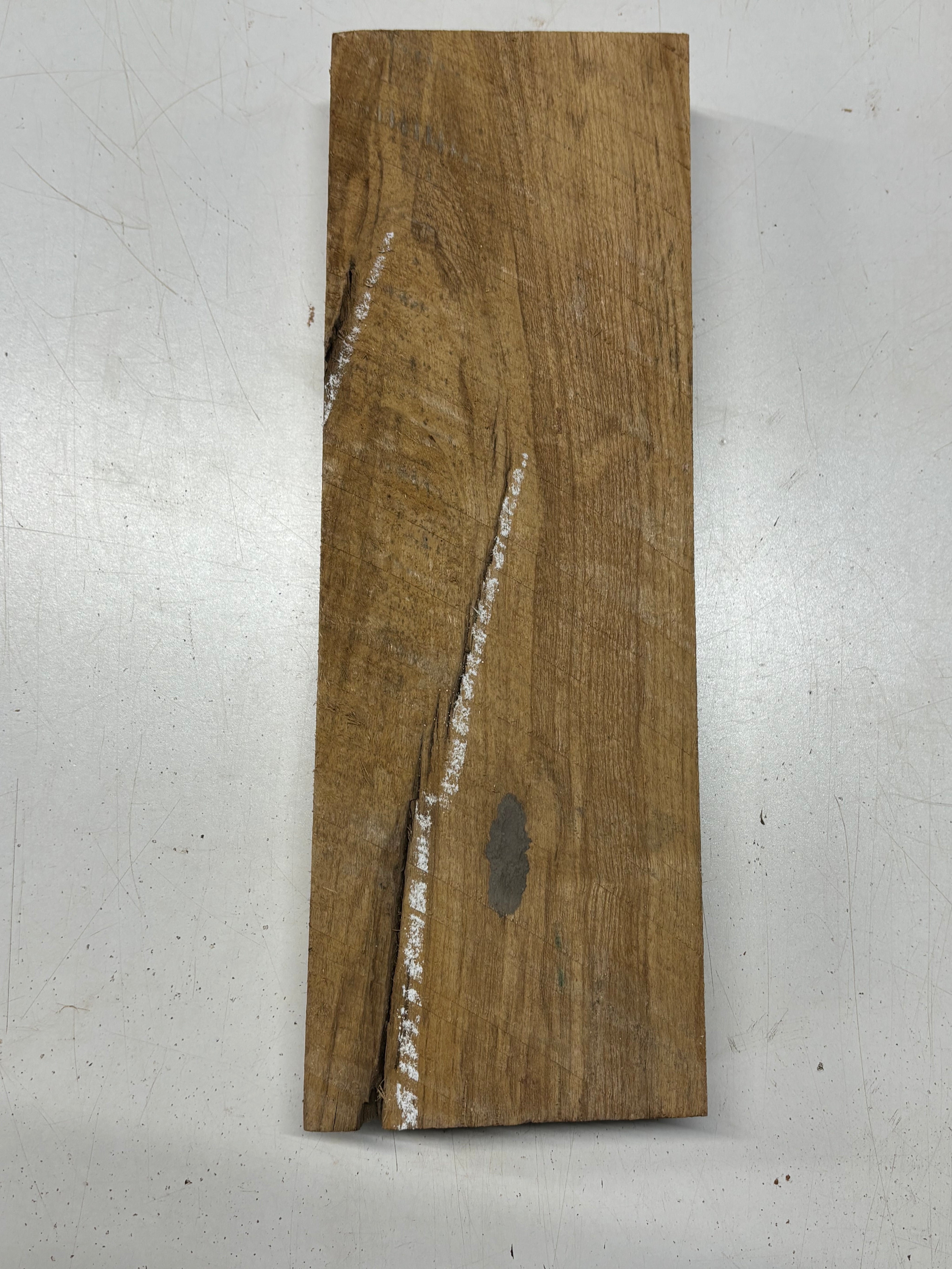 1 Pcs, Swamp Ash Lumber Board Blank 16-1/2"x 5-3/4"x 2"#8218 - Exotic Wood Zone