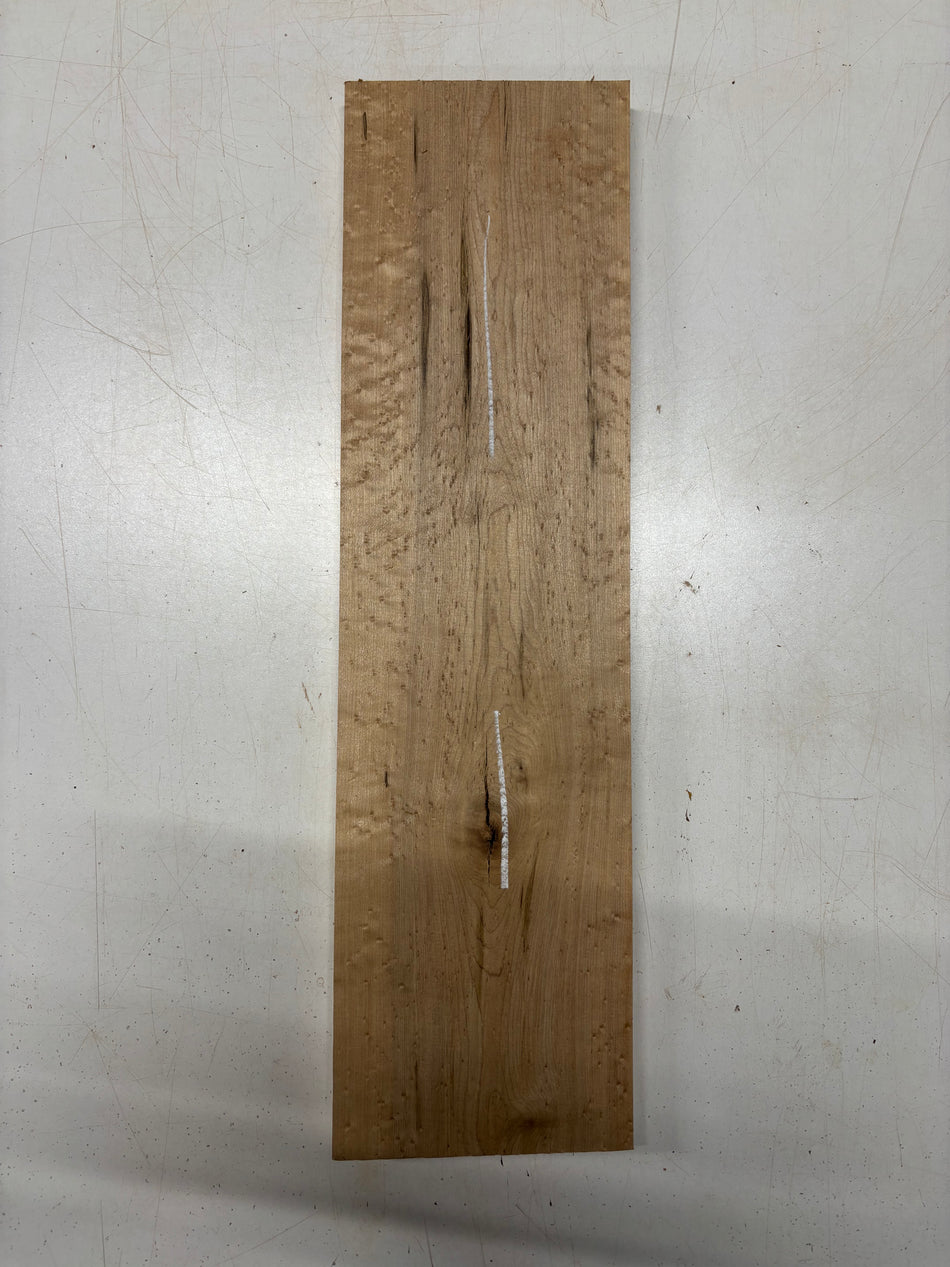 1 Piece, Birdseye Maple Thin Stock Lumber 21"x5-3/4"x3/4"#5831