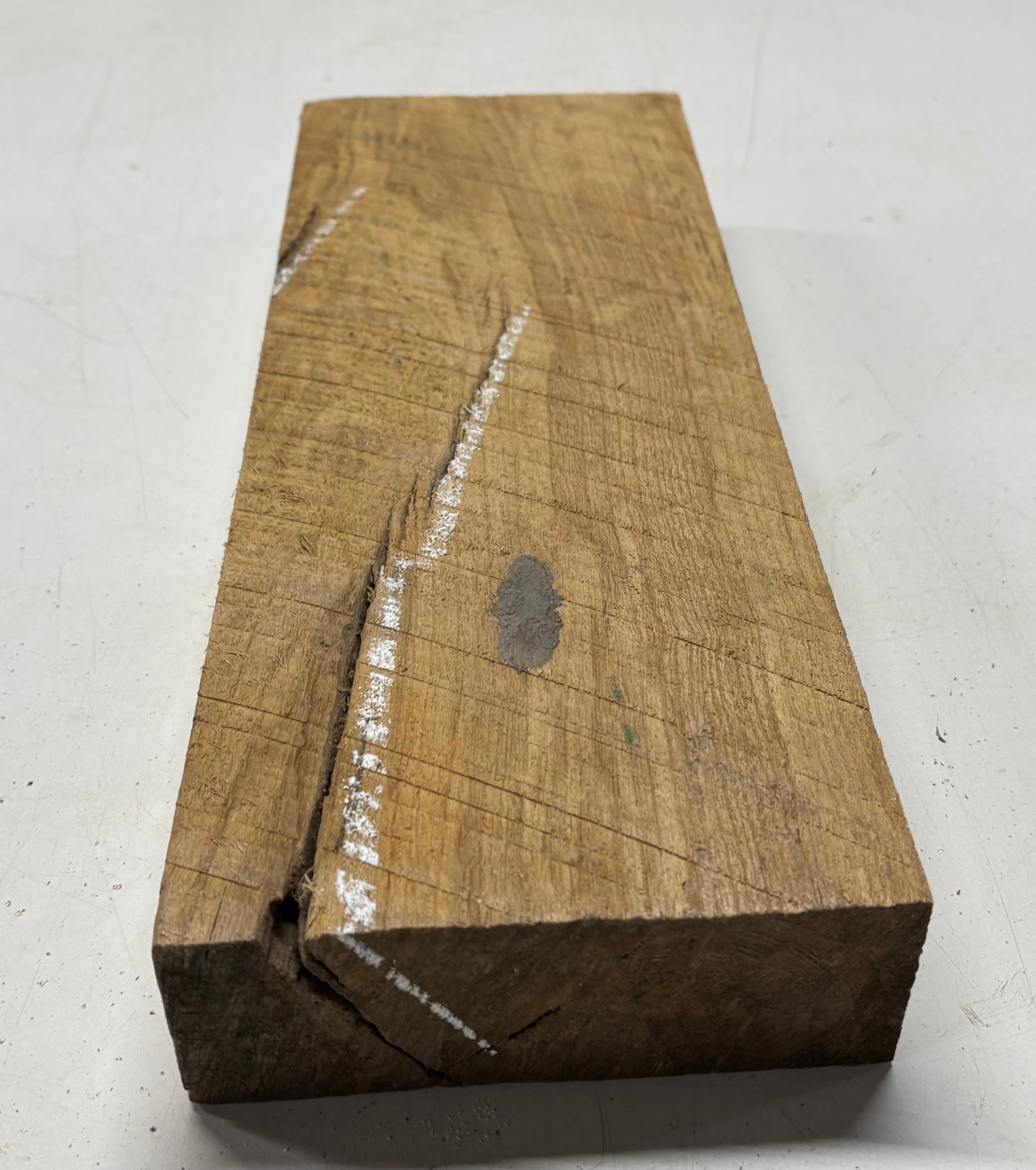 1 Pcs, Swamp Ash Lumber Board Blank 16-1/2"x 5-3/4"x 2"#8218 - Exotic Wood Zone