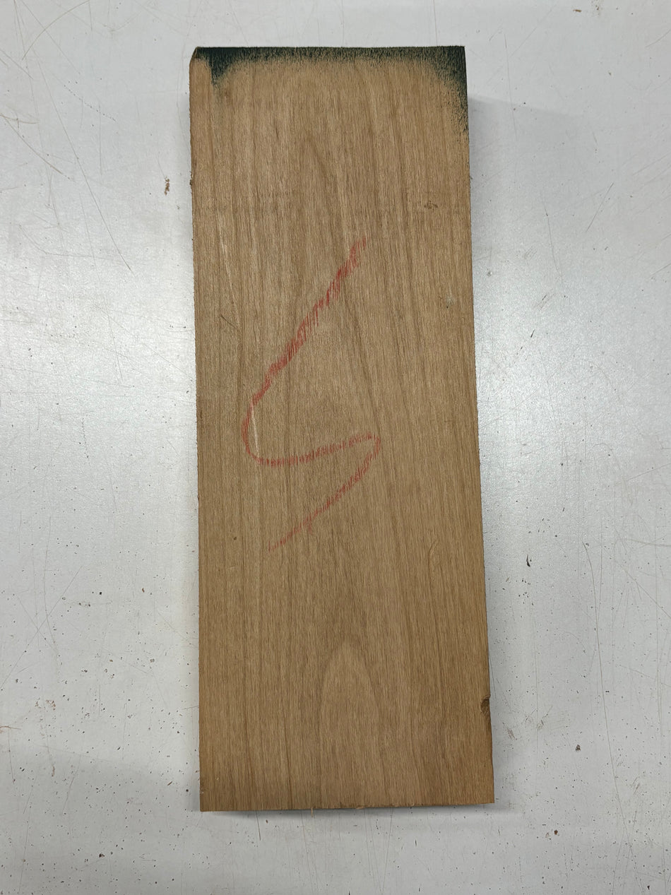 1 Pcs, Red Alder Lumber Board Blank 15"x 5-1/2"x 1-7/8"#8224 - Exotic Wood Zone