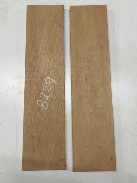 2 Pcs, Spanish Cedar Thin Stock Lumber 25"x 5-7/8"x 7/8"#8229 - Exotic Wood Zone