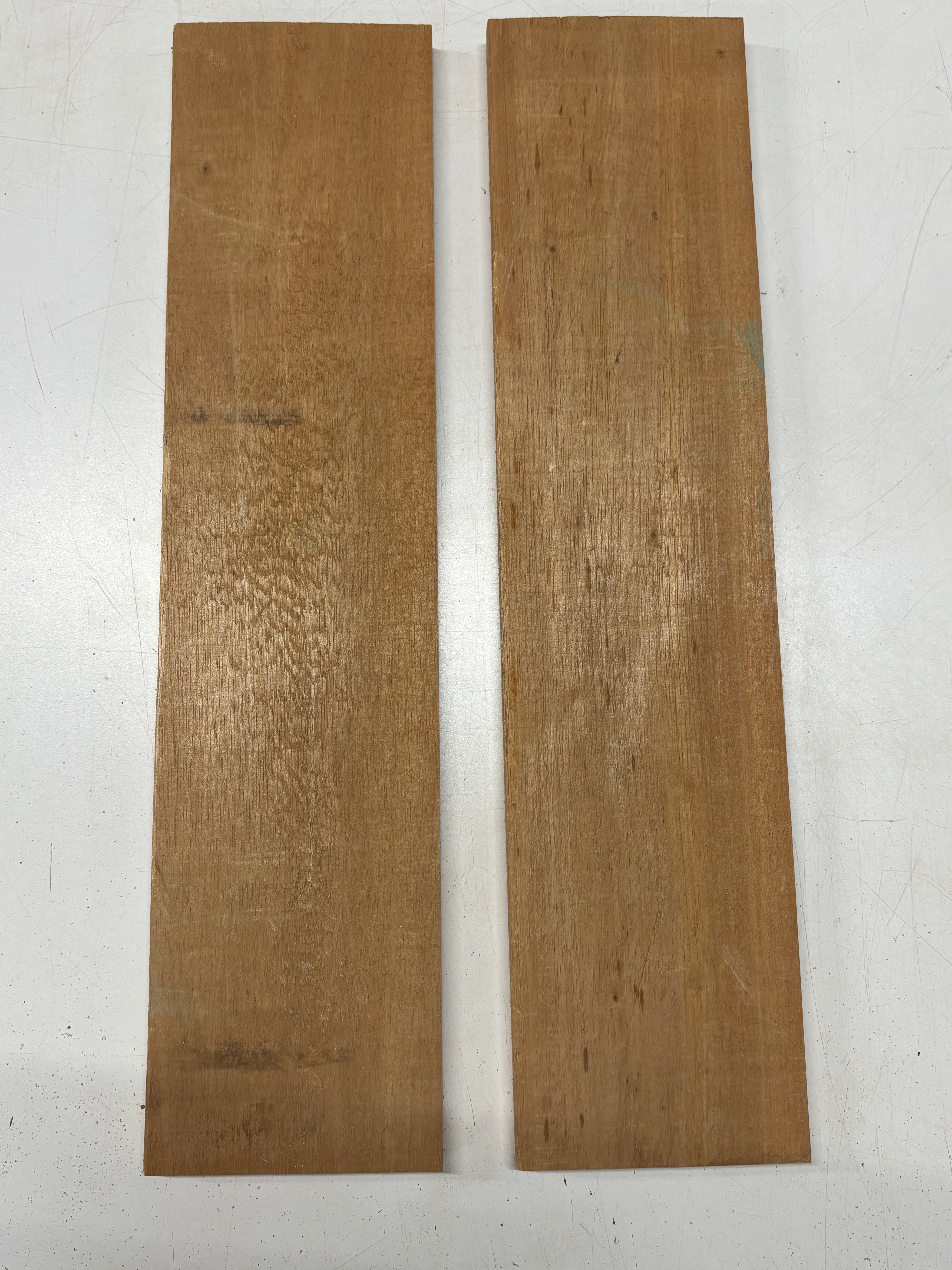 2 Pcs, Spanish Cedar Thin Stock Lumber 25"x 5-7/8"x 7/8"#8229 - Exotic Wood Zone