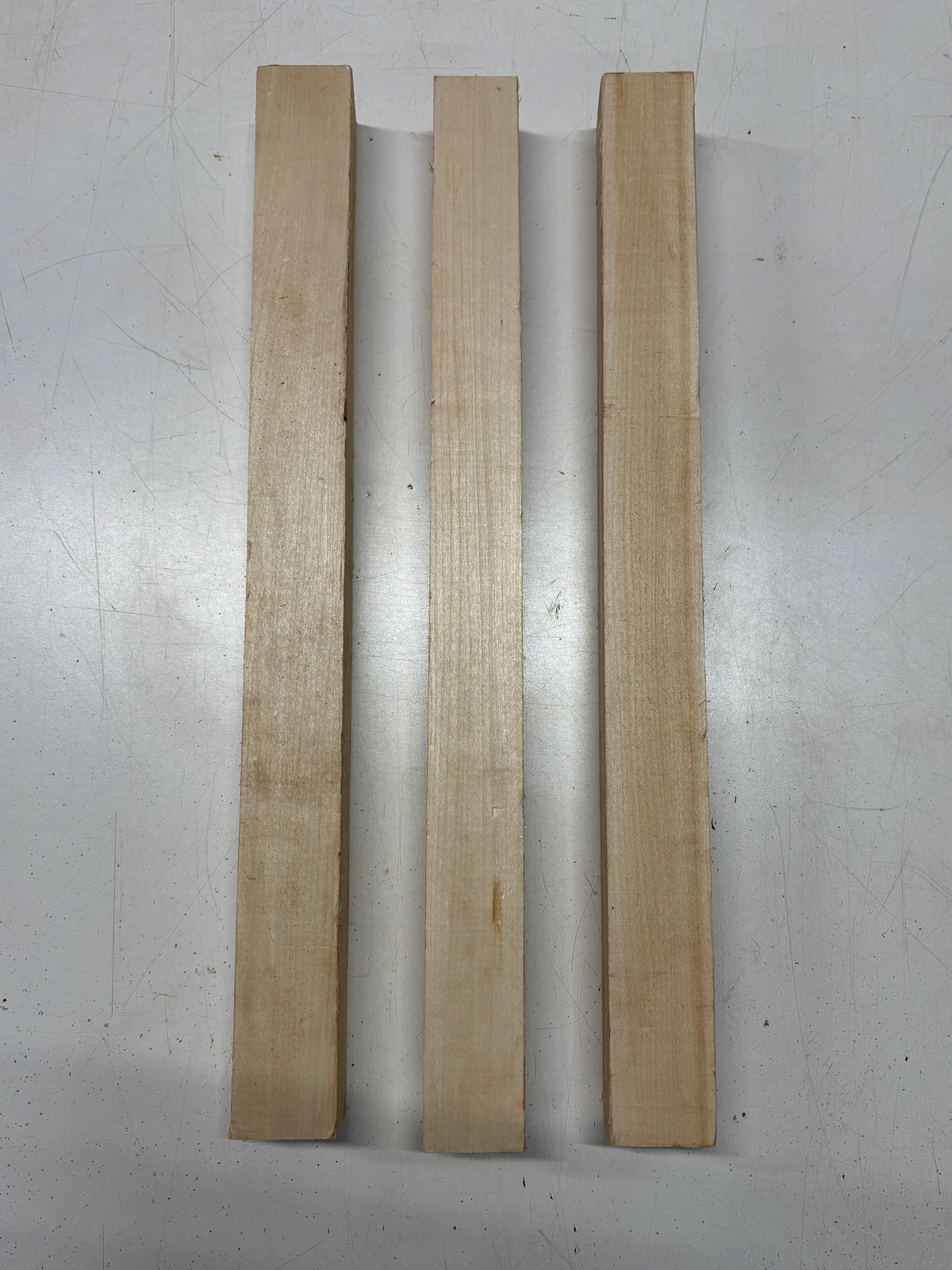 3 Pcs, Basswood Turning Wood Blanks 21"x 1-7/8"x 1-7/8"#8231 - Exotic Wood Zone