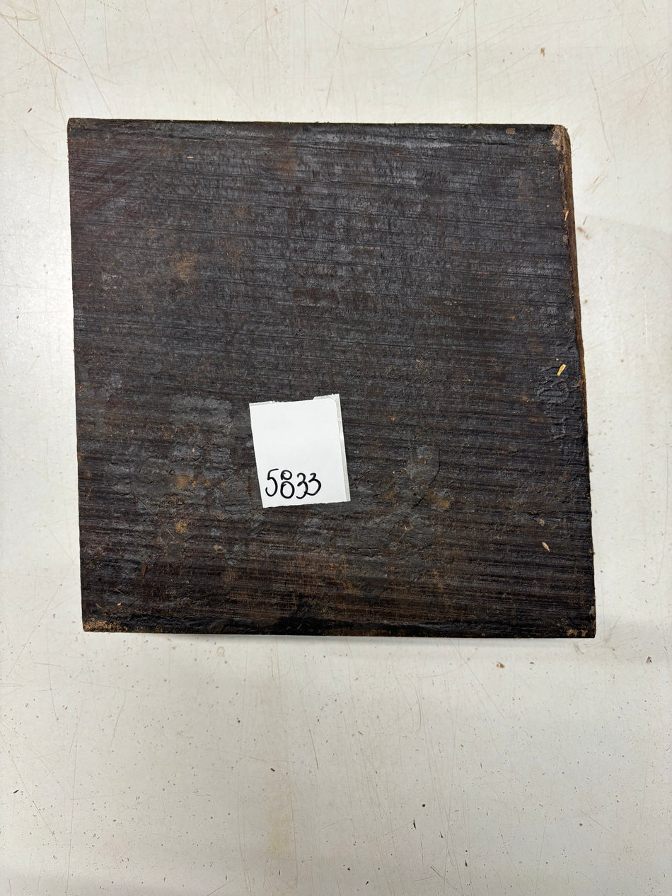 1 Piece, Indian Rosewood Bowl Blank  8"x8"x3"#5833