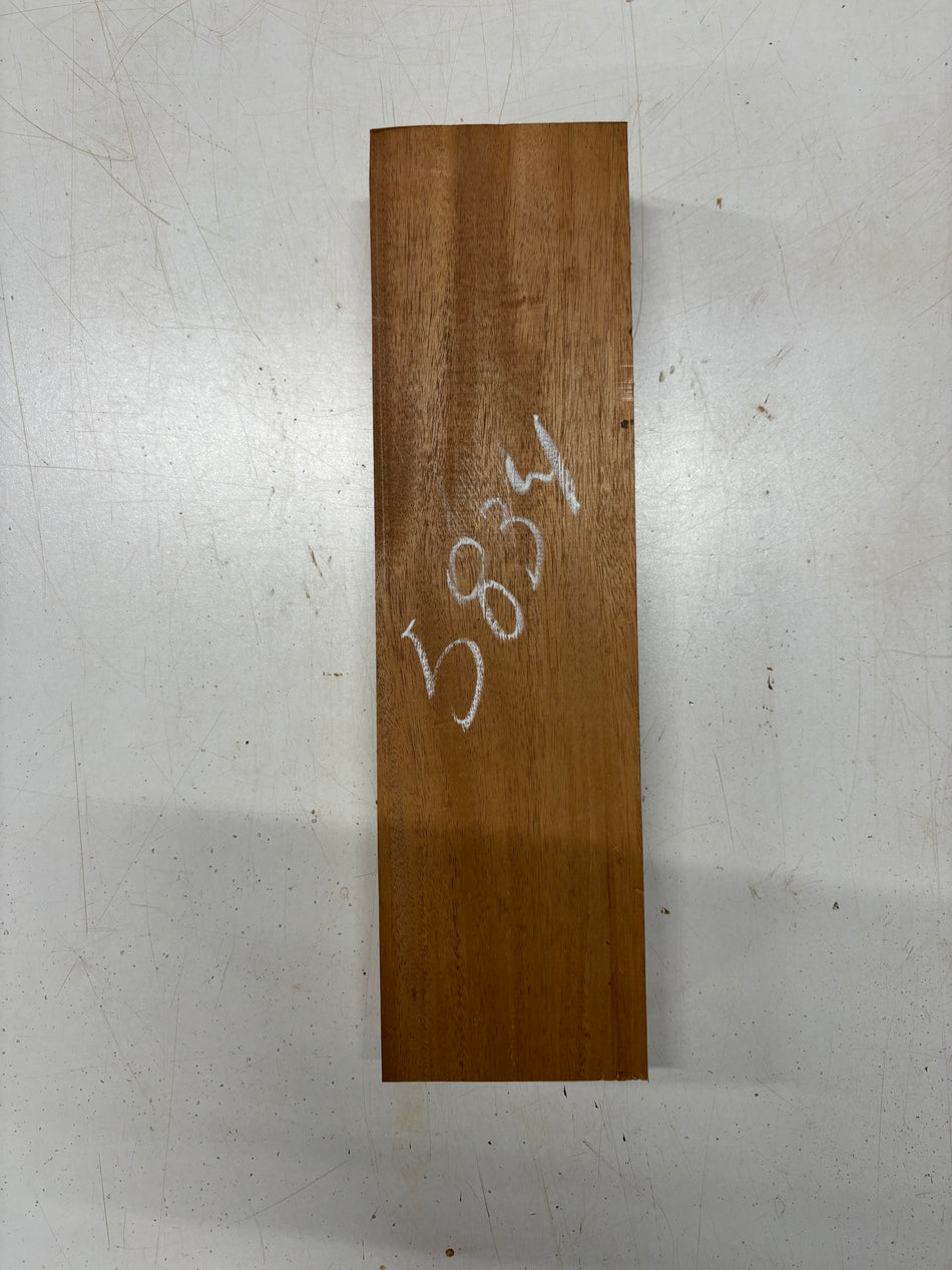 1 Piece, Mahogany Lumber Board Blank  14-1/2"x4"x2"#5834