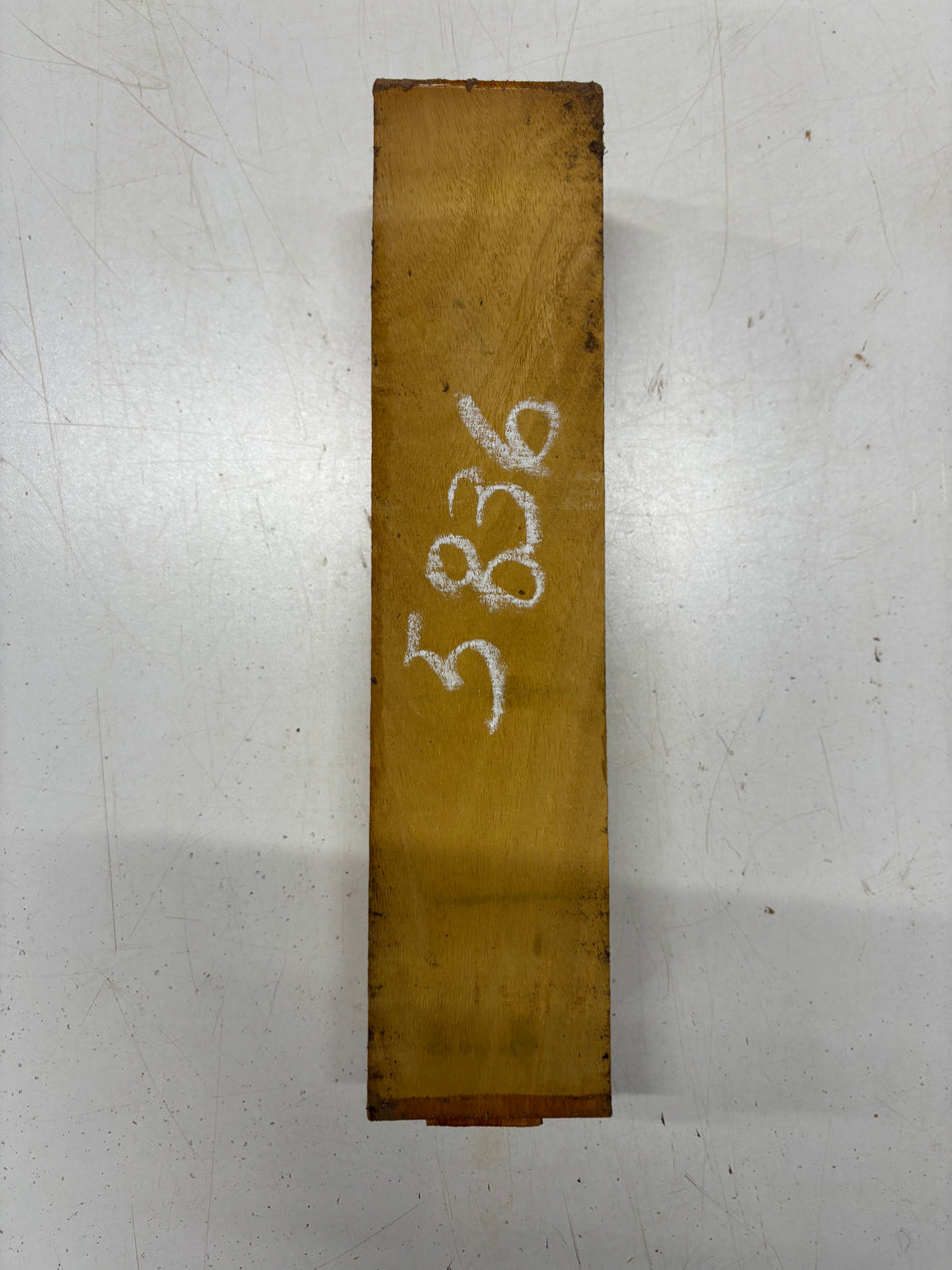 1 Piece, Osage Orange Pepper Mill Blank 12"x3"x3"#5836