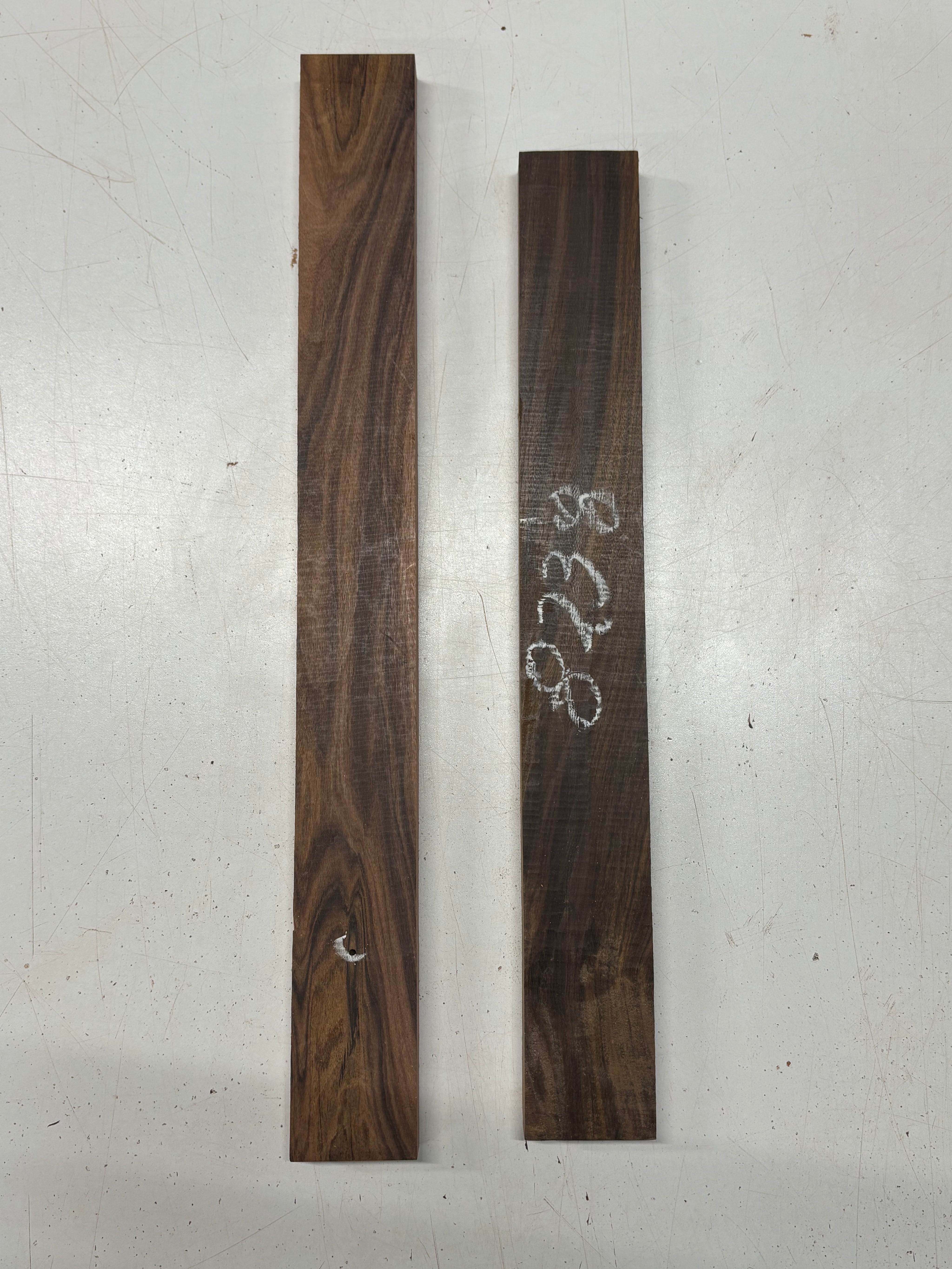 2 Pcs, Santos Rosewood Thin Stock Lumber #8238 - Exotic Wood Zone