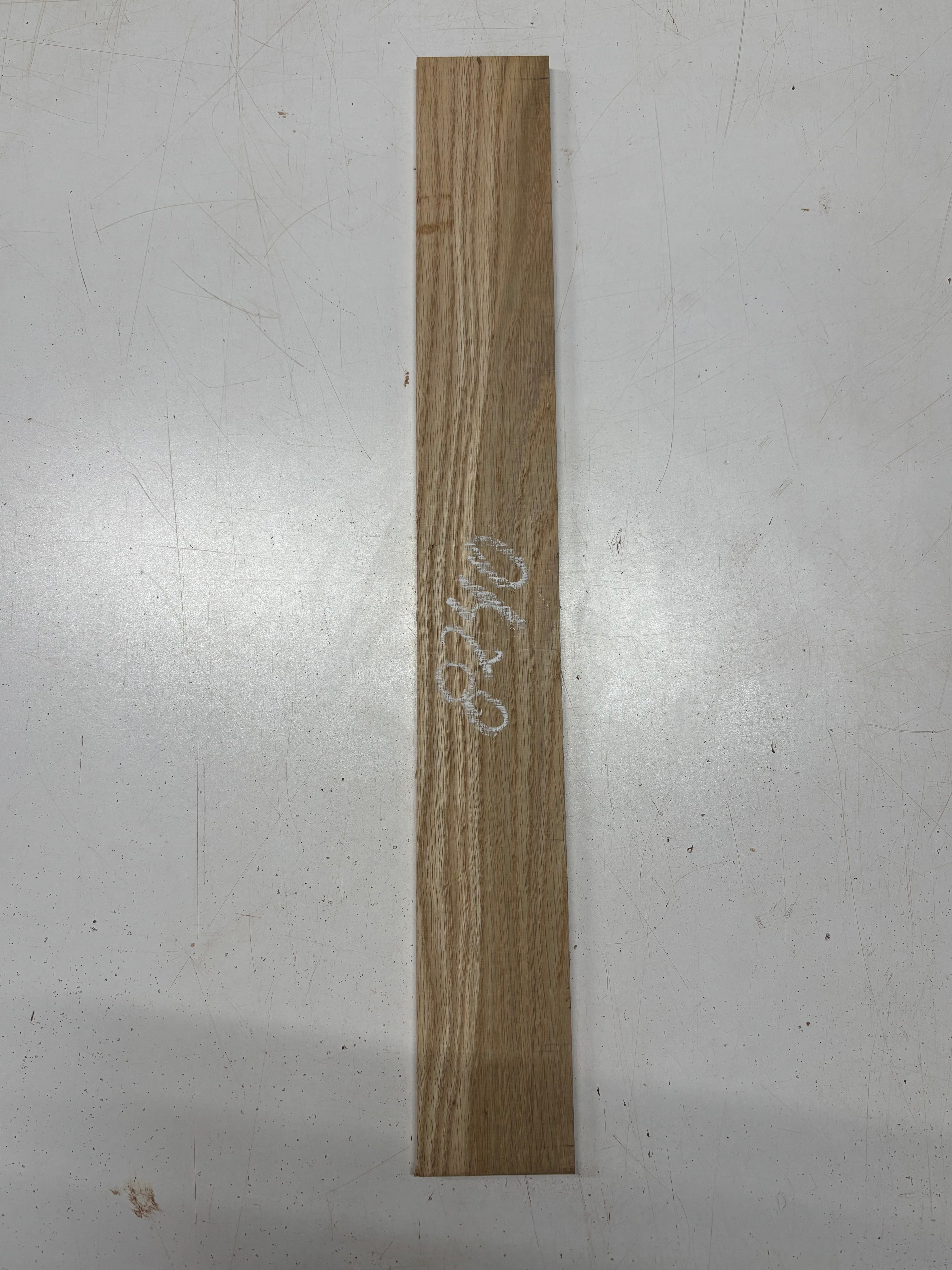1 Pcs, White Oak Fingerboard Blank 24"x 3"x 3/8" #8240 - Exotic Wood Zone