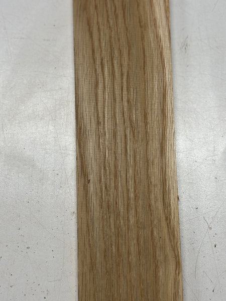 1 Pcs, White Oak Fingerboard Blank 24"x 3"x 3/8" #8240 - Exotic Wood Zone