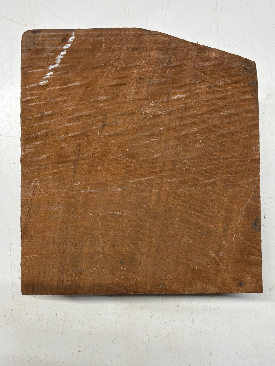 1 Pcs, Flame Honduran Mahogany Lumber Board Blank  #8244 - Exotic Wood Zone