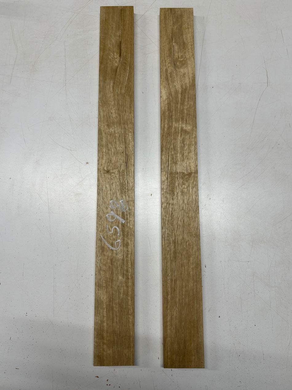 2 Pack, White Limba Guitar Neck Blanks 30"x3"x7/8"#6598