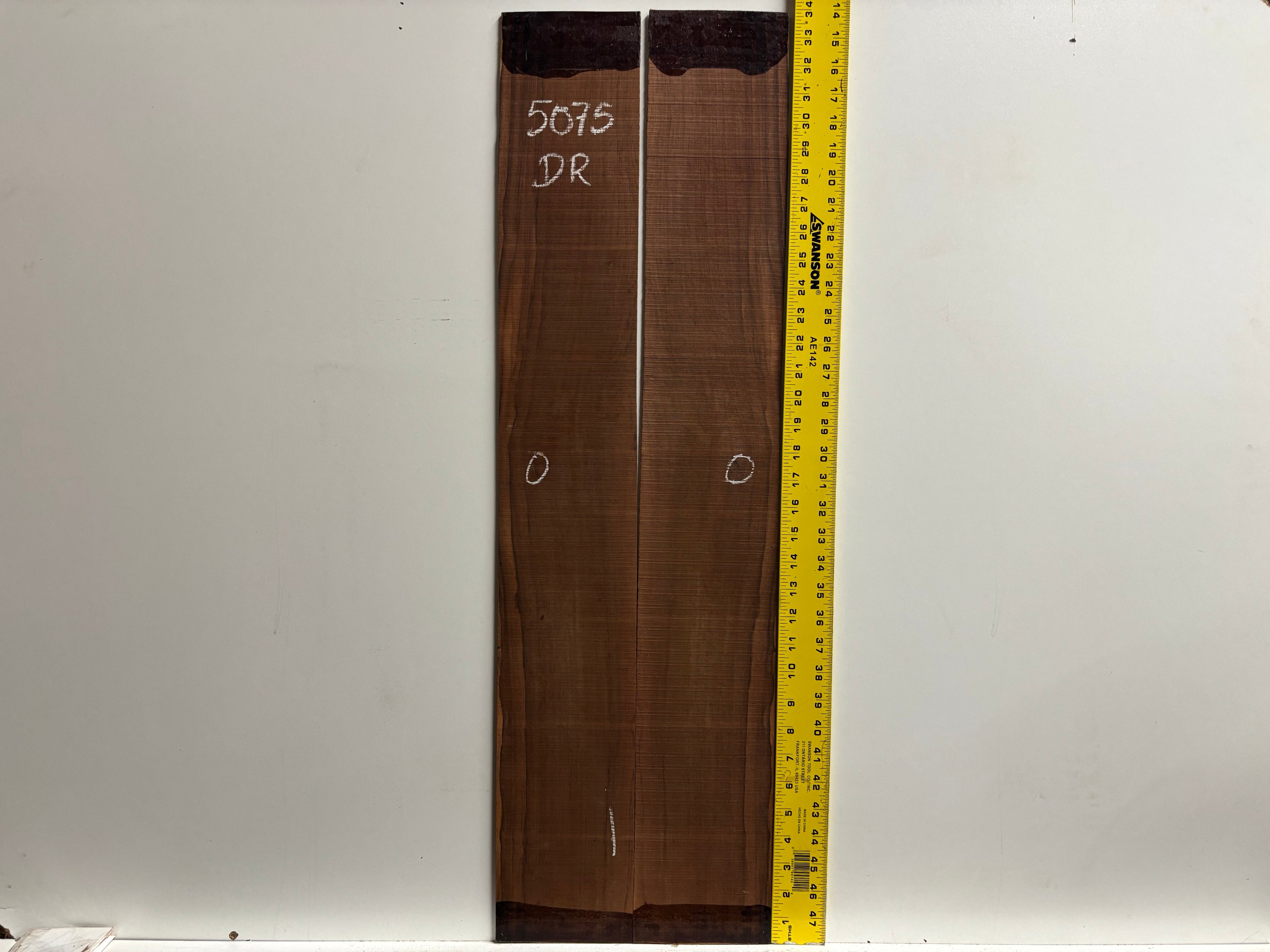 Madagascar Rosewood Dreadnought Guitar Back and Side Seconds Set #5075 Exotic Wood Zone 