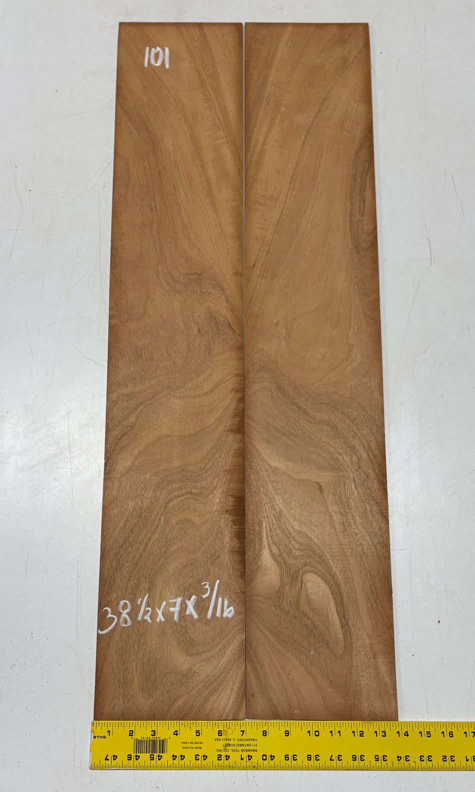 Waterfall Mahogany Jumbo Guitar Side Set #101