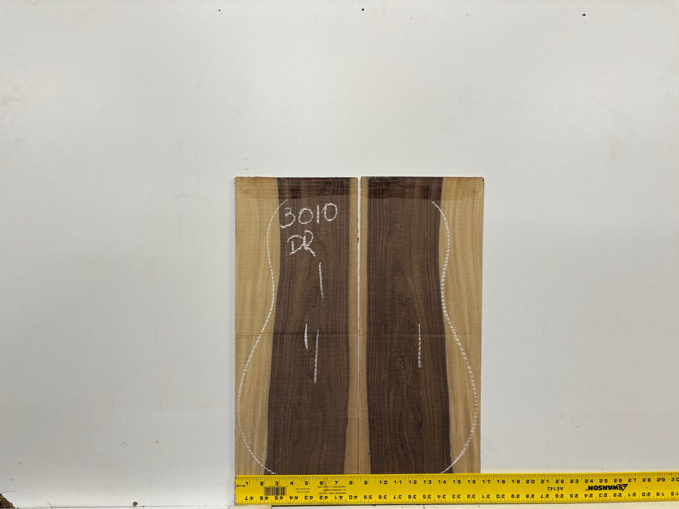 Pau Ferro Dreadnought Guitar Back and Side Defective Set #3010