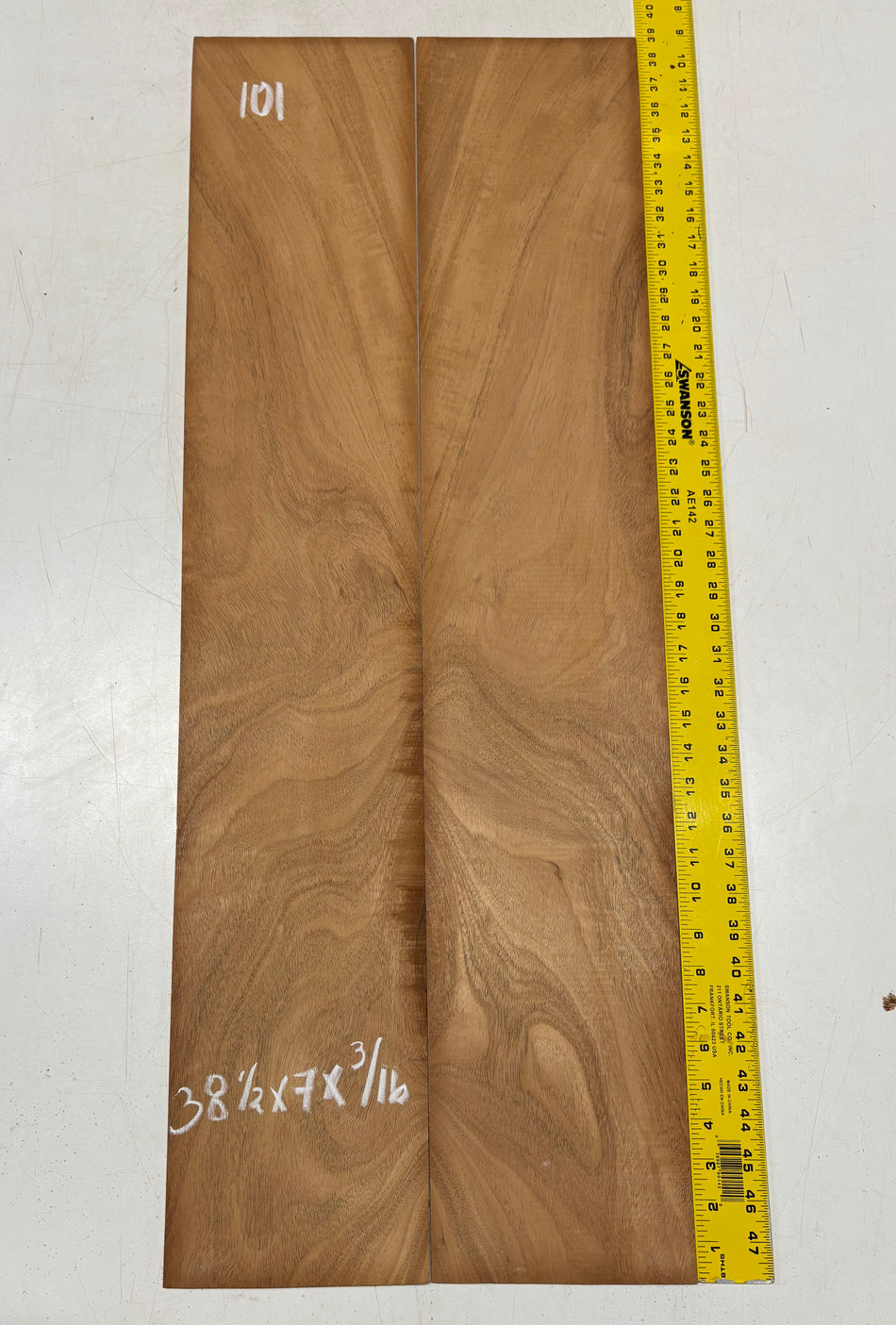 Waterfall Mahogany Jumbo Guitar Side Set #101