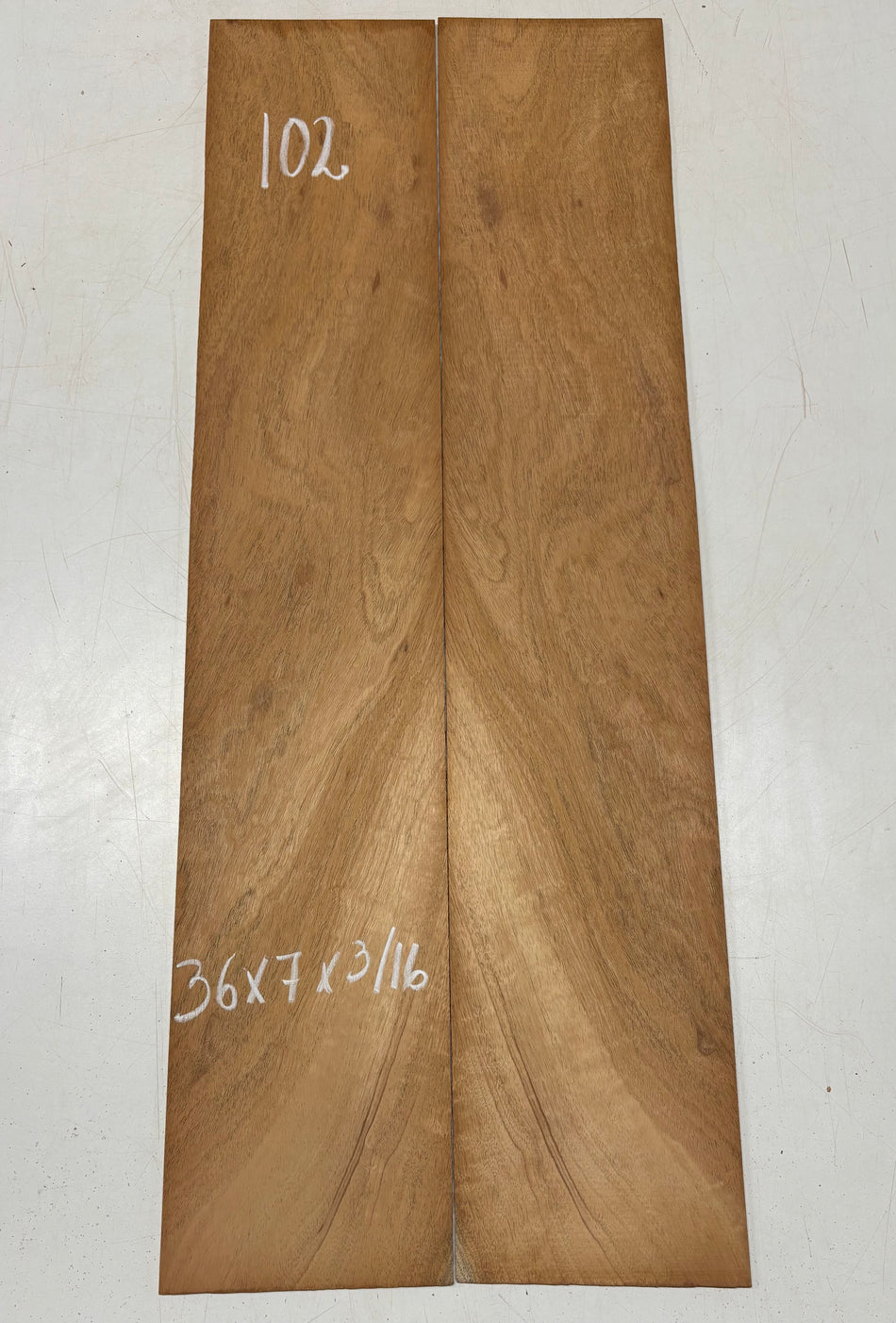 Waterfall Mahogany Jumbo Guitar Side Set #102