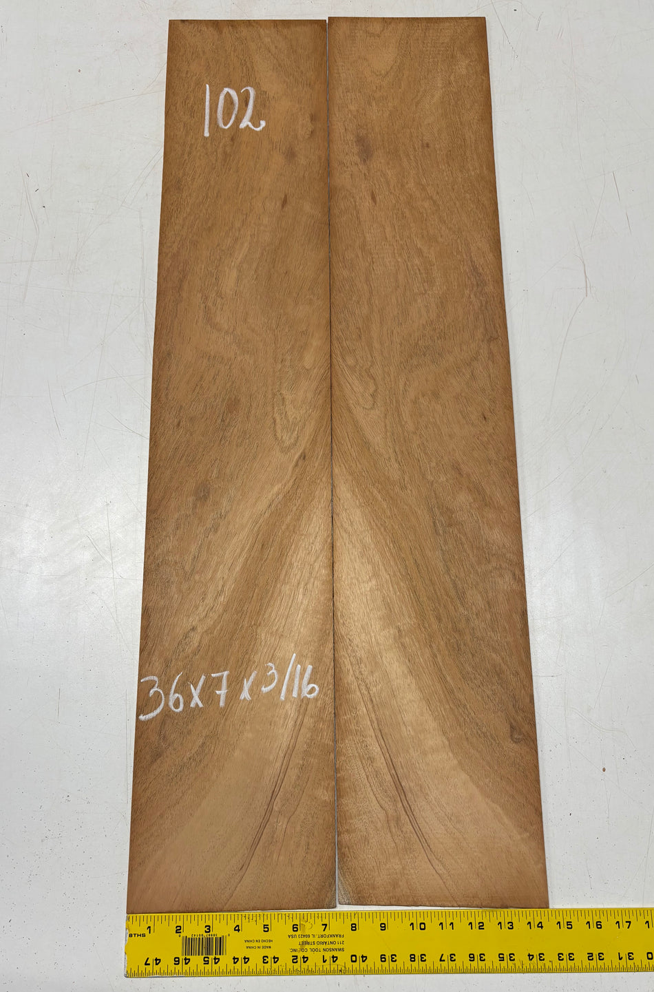 Waterfall Mahogany Jumbo Guitar Side Set #102