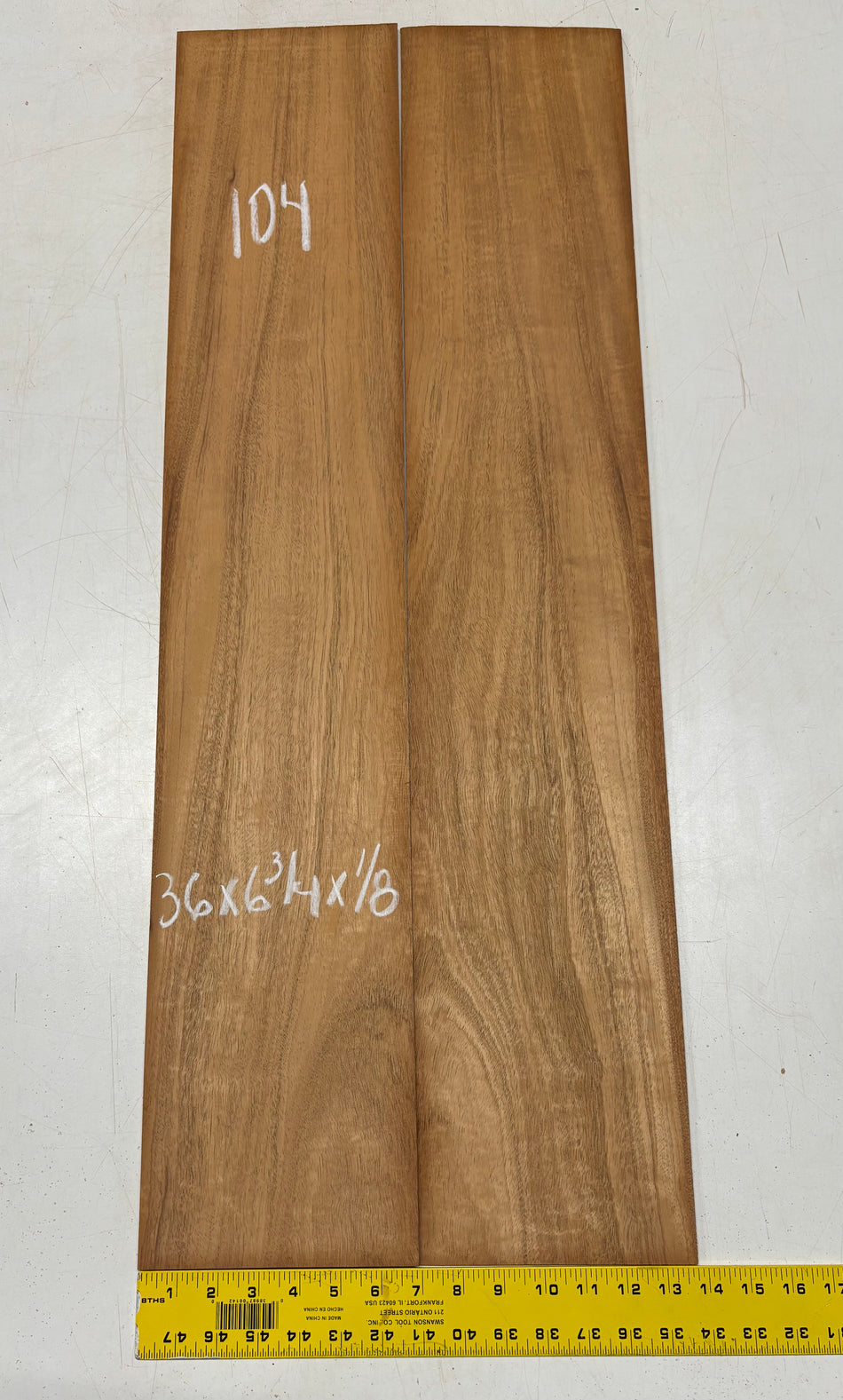 Waterfall Mahogany Jumbo Guitar Side Set #104