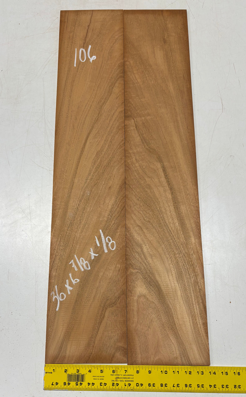 Waterfall Mahogany Jumbo Guitar Side Set #106