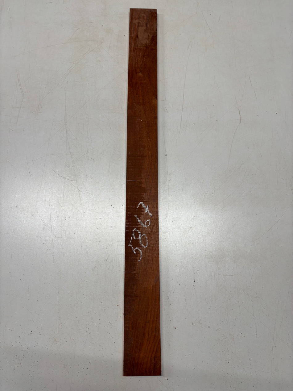 1 Piece, Padauk Thin Stock Lumber 36"x3"x5/8"#5867