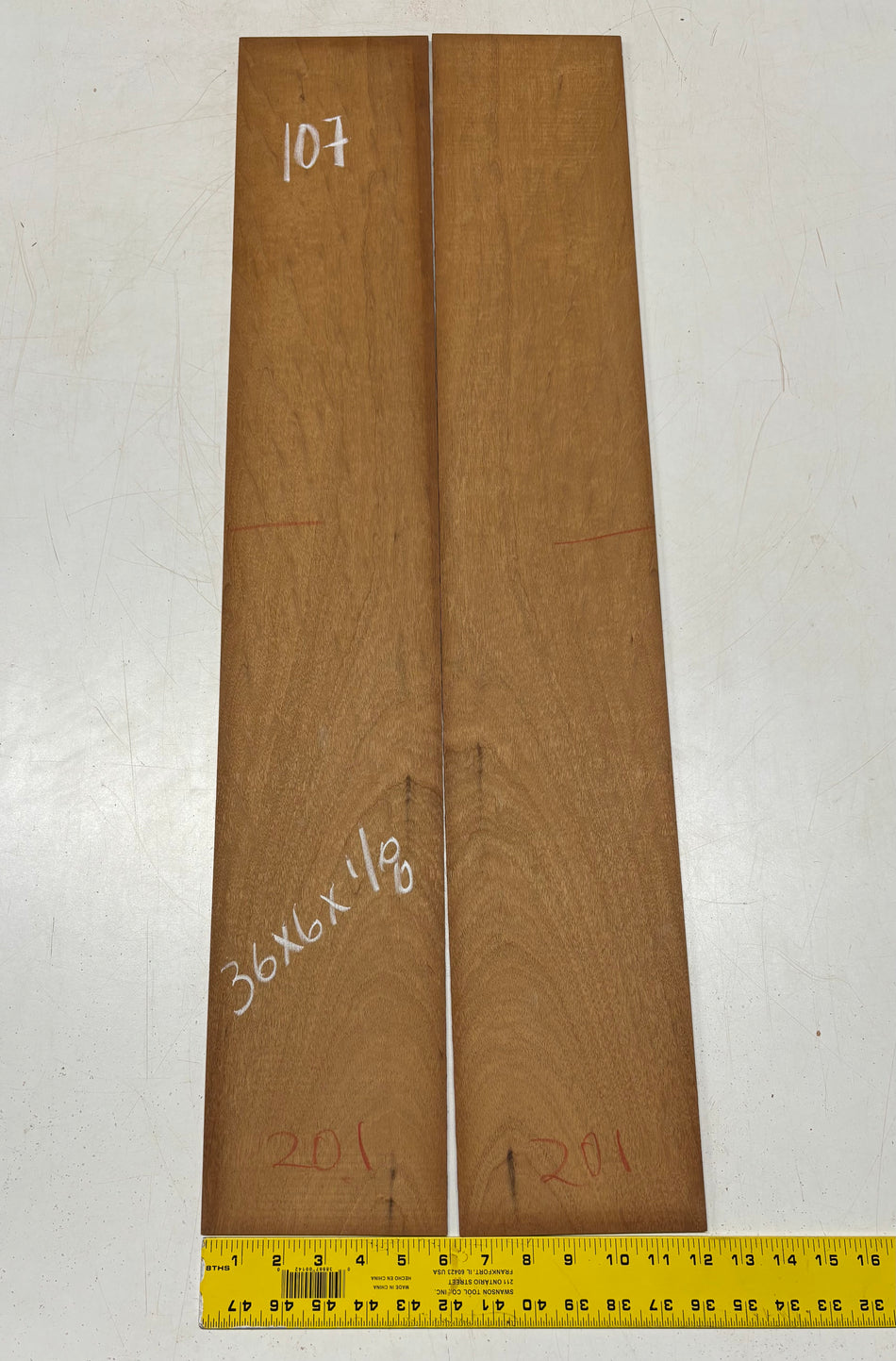 Waterfall Mahogany Jumbo Guitar Side Set #107