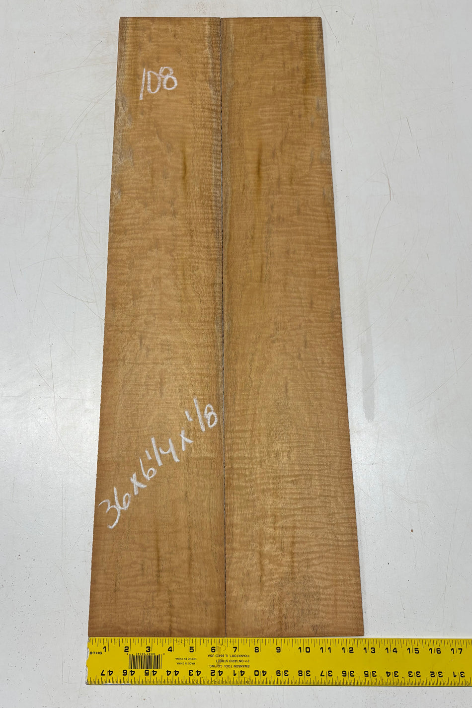 Waterfall Mahogany Jumbo Guitar Side Set #108